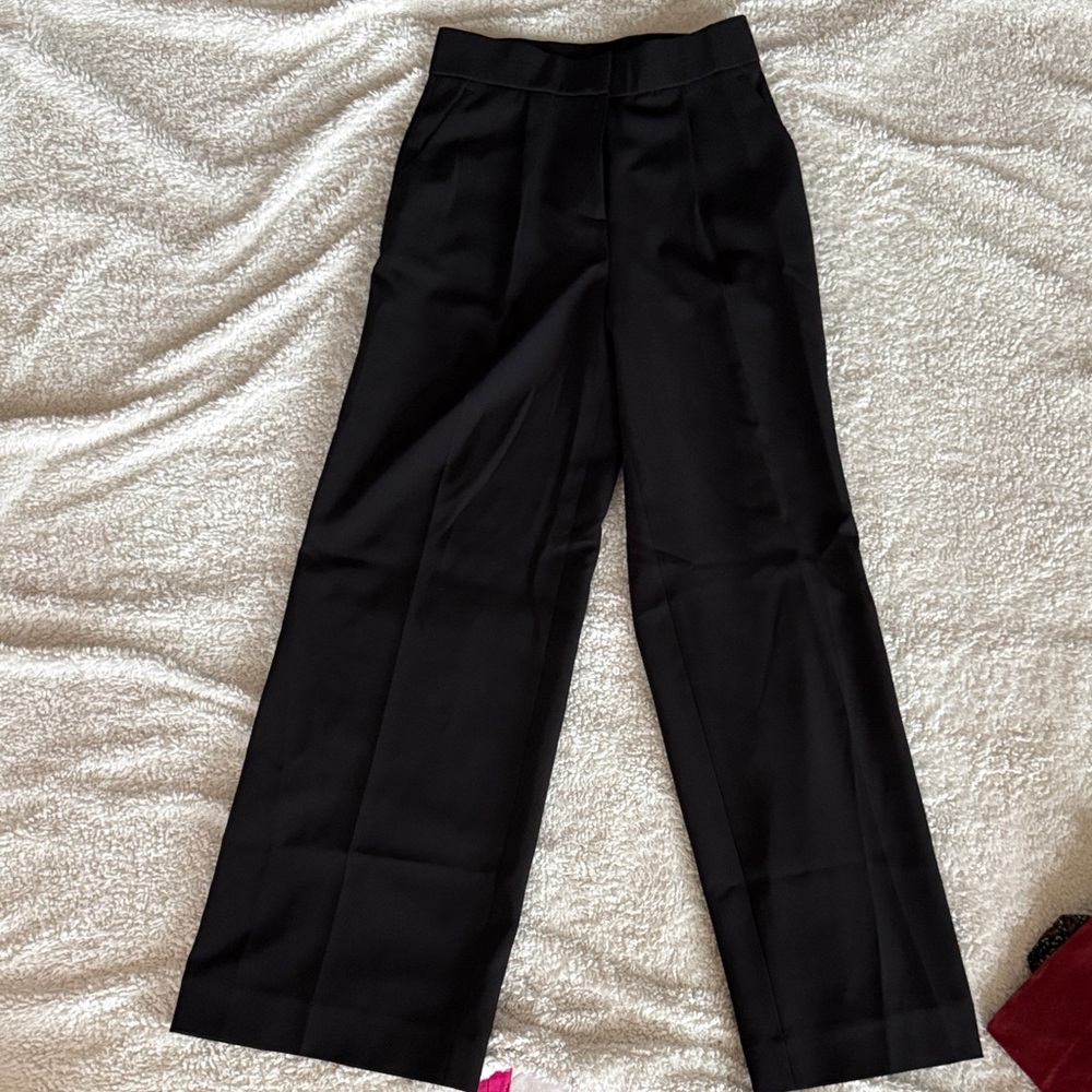 Elie Tahari Black Wide Leg Pants